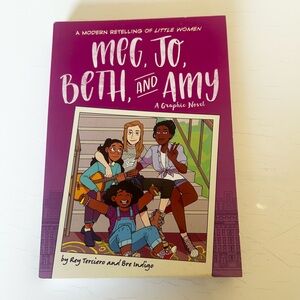 Moe, Jo, Beth, and Amy Graphic Novel Kids Book